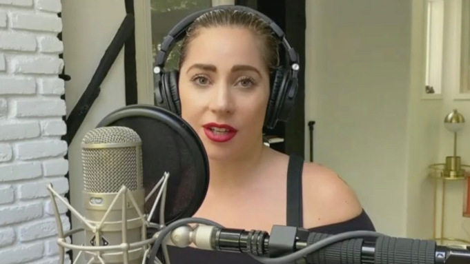 Lady Gaga saat tampil dalam One World: Together at Home